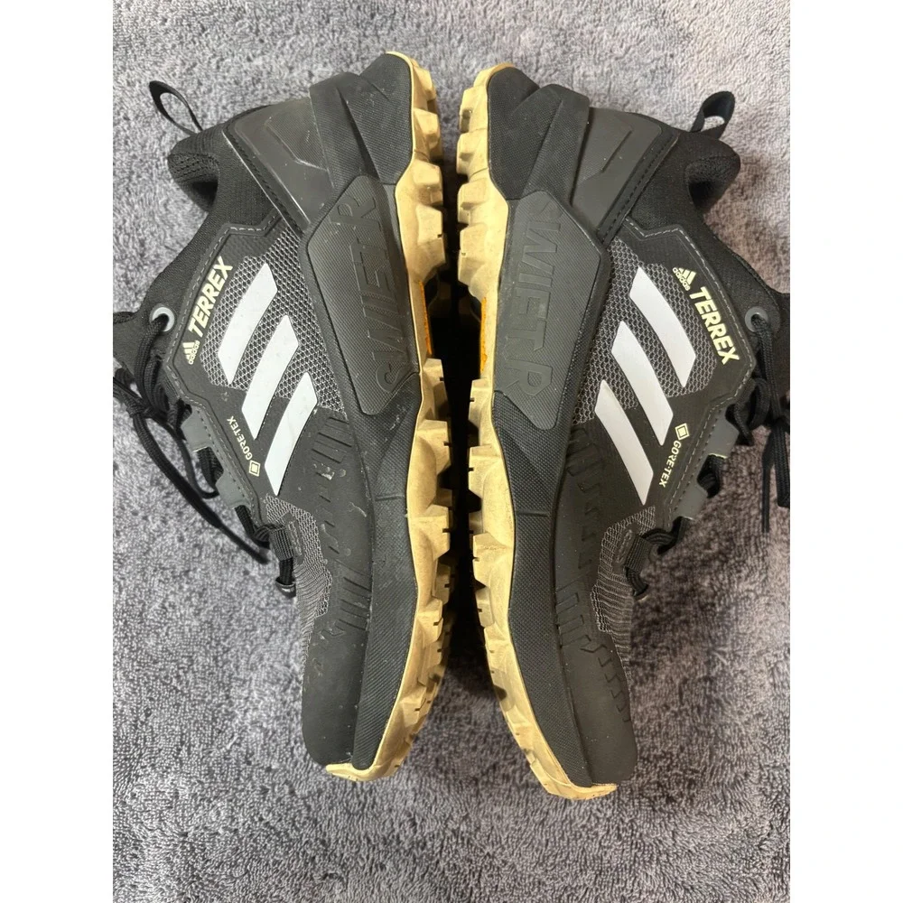 Adidas Terrex Swift R3 Gore-Tex Hiking Shoes Black Grey Women 7.5 FW2770